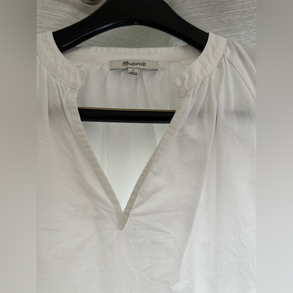 Madewell long sleeve WHITE cotton shirt - Picture 5 of 6